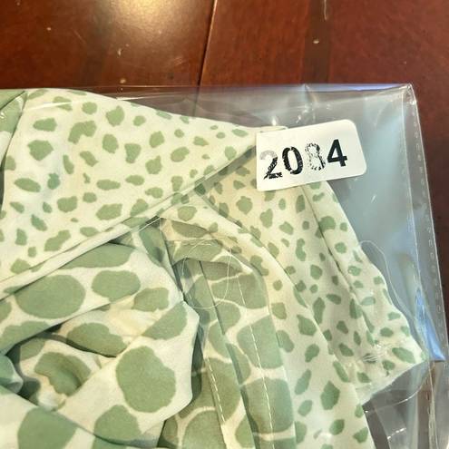 Harper Haptics by Holly  Top Women XS Mint Fresh Short Sleeve Spots Oversized NEW