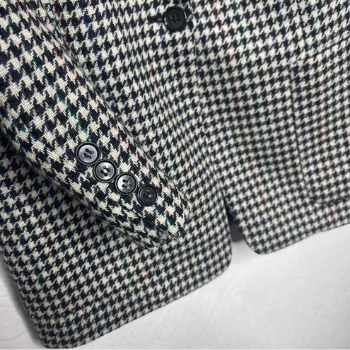 Houndstooth Austin Reed  Wool Blazer Size 8