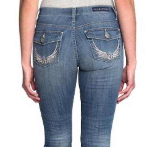 Rock & Republic  Kendall Capri Jeans Medium Wash R210777 8