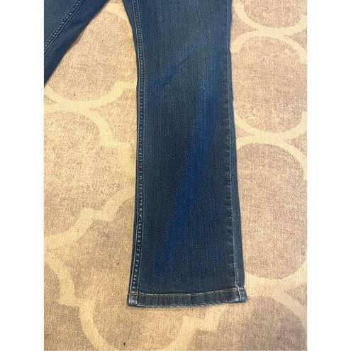 Duluth Trading  co straight leg dark wash denim jeans size 10 x 31