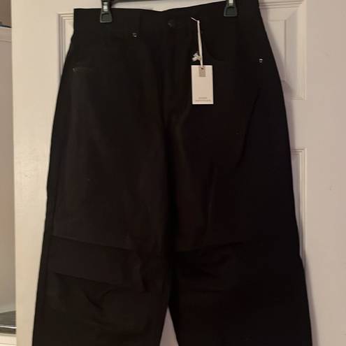 Good American New  Uniform Trousers In Black Size 2/26