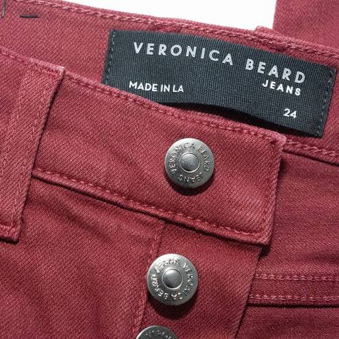 Veronica Beard . Debbie Skinny High Waisted Ankle Jeans.