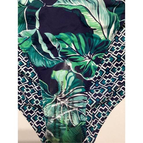 Tommy Bahama New.  palm leaf reversible bikini bottom.