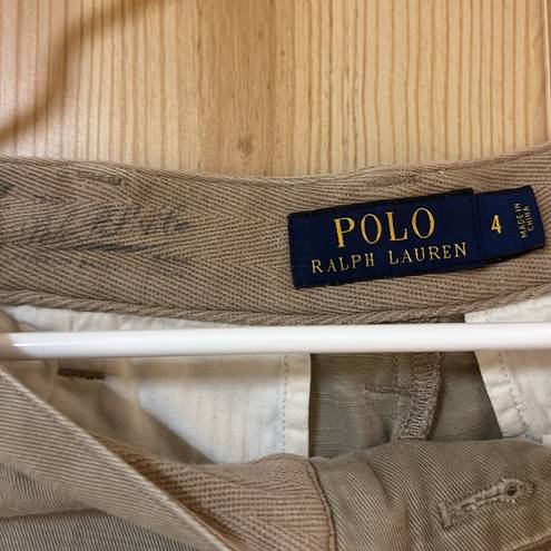 Polo  Ralph Lauren Size 4 Green shorts​​