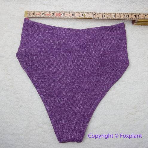 Beach Riot NEW  Zurie Bikini Bottoms in purple, size S