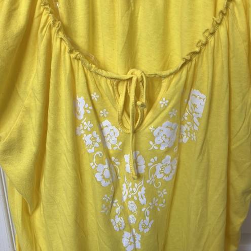 Krass&co Mix &  peasant style blouse 3x