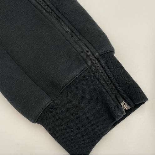 Nike  Sweatpants Tech Fleece Women's High-Waisted Slim Zip Pants Size Small Black