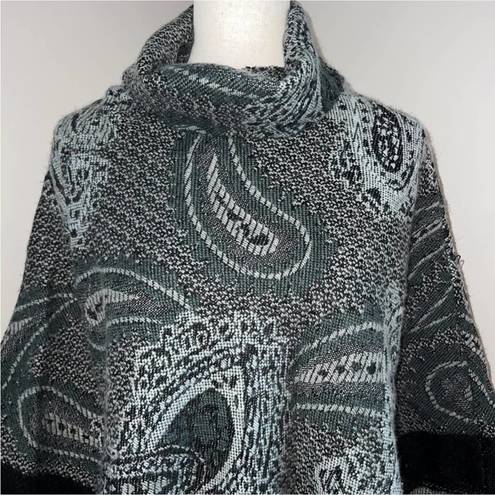 Big Buddha Cozy  Paisley Poncho!