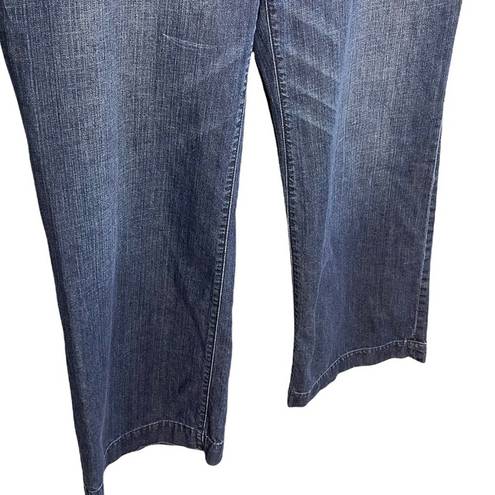 Krass&co Lauren Jeans  / Ralph Lauren Women’s Wide Leg Crop Jeans Size 14