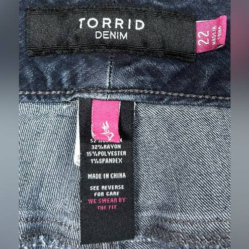 Torrid Size 22 Bootcut Dark Wash Jeans