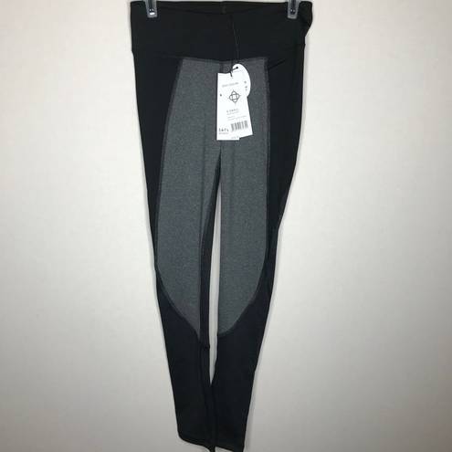 Satva  Rohi Leggings Black & Gray 9” Rise