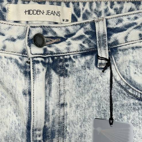 Hidden Jeans  Acid Wash Distressed Jeans(Size 29)