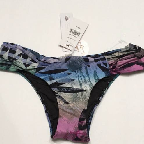 PilyQ  Congo Fanned teeny bikini. NWT