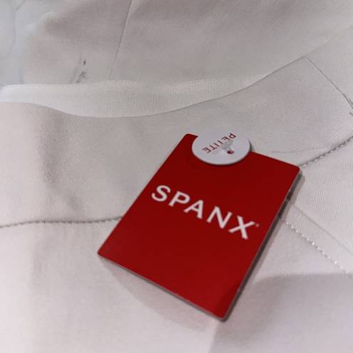 Spanx NWT  On-the-Go Ankle Slim Straight Pants  Classic White