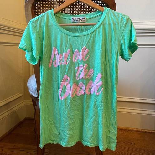 Wildfox  Green T-Shirt