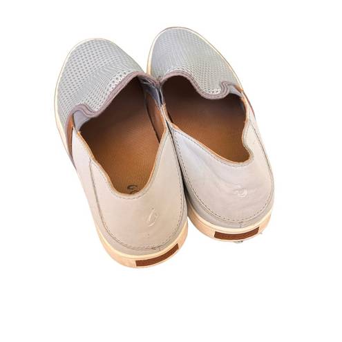 Olukai  Pehuea Slip On Convertible Sneaker Gray Size 8 womens