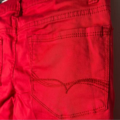 Faded Glory - Red Straight Leg Jeans - Sz. 8A