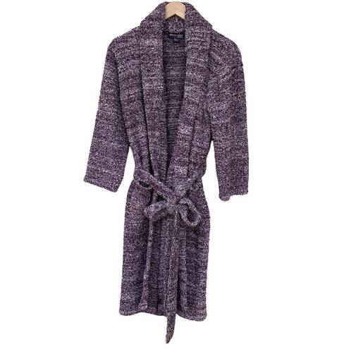 Barefoot Dreams  Robe Size 1 Heather Plum Purple Cozychic