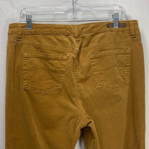 Ruff Hewn Skinny High Rise Corduroy Caramel Pants Size 14