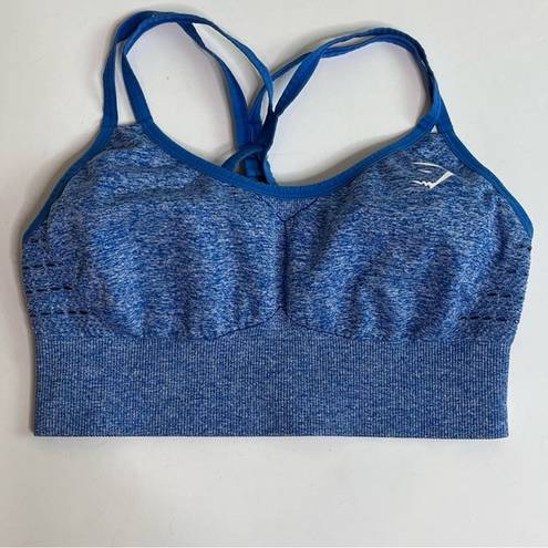 Gymshark  Heathered Blue Sports Bra