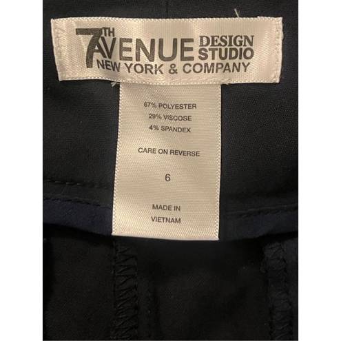 Krass&co Vtg Y2K NY& 7th Ave Design Studio Navy Trouser Shorts 32.5 Waist Sz 6