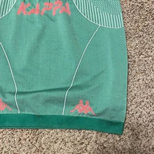 Kappa skirt.Authentic Leszno Knit Skirt Green M