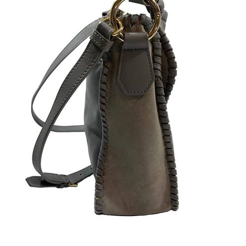 Henri Bendel  The Bowery Messenger Gray Purse