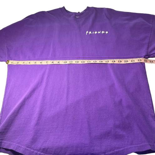 Spirit Jersey  RARE Friends Purple OH MY GAWD Spellout Long Sleeve Tshirt Small