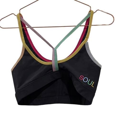 Soul cycle pride turn it up sports bra. Size medium