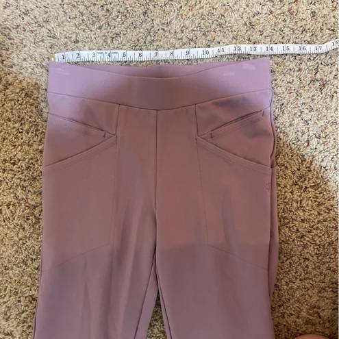 Betabrand  Skinny Leg Journey Pant Lilac Lavender Purple Stretch Size Small