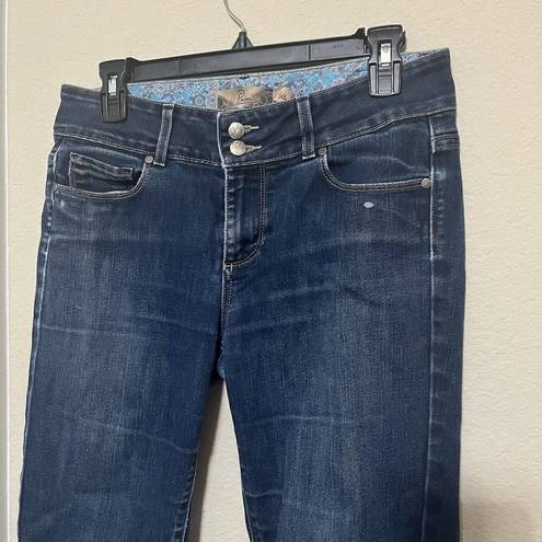 Paige  Jeans Womens 29 Bootcut High Rise Dark Wash Hidden Hills Made in USA