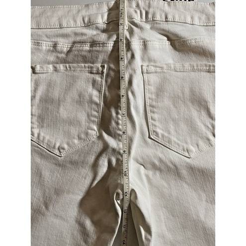 L'AGENCE  Brigitte Mid Rise Skinny Blanc White Jeans,‎ Size 25 - New With Tag