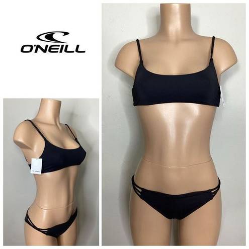 O'Neill New. O’Neill black bikini. S-top/L-bottom