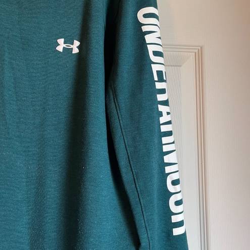 Under Armour  Emerald Green Logo Women's Sweatshirt