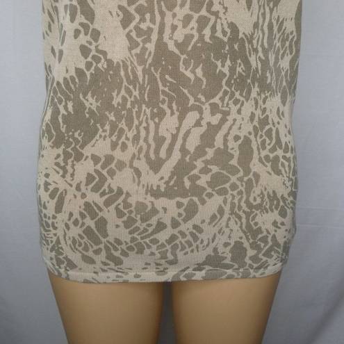 Cynthia Steffe  Snakeskin Print Racerback Tank Top