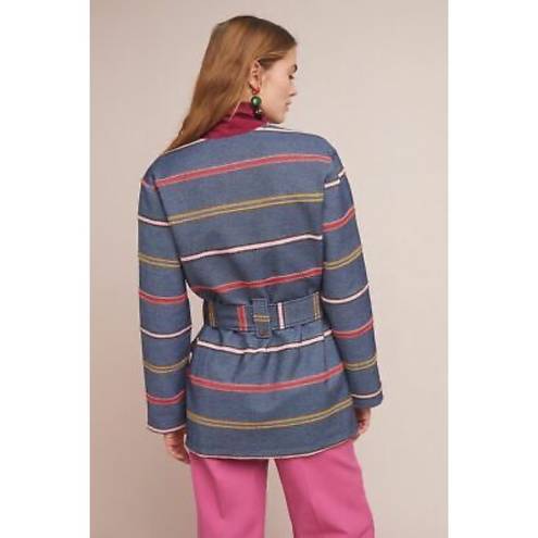 Anthropologie + Dolan Left Coast Picadilly Striped Coat Small Women’s Anthro