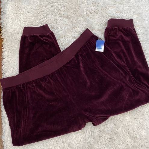 Abound NWT Velour Joggers