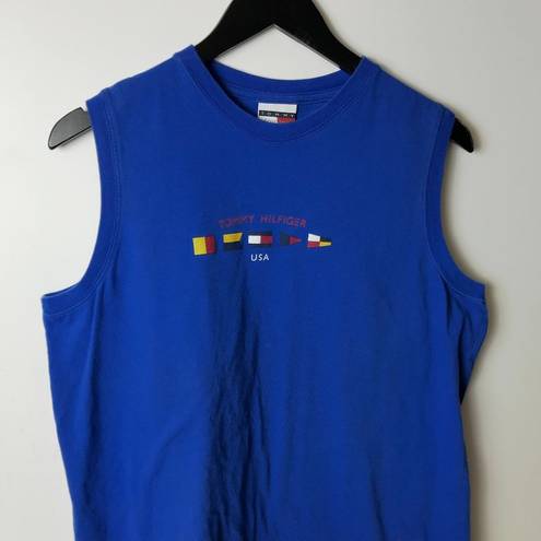 Tommy Hilfiger Vintage  USA Athletic All Sport Gear Muscle Shirt Tank Top Womens