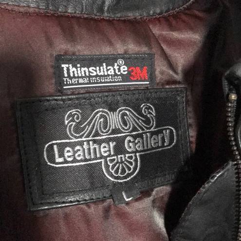 Gallery Leather  Fringe Tassel Jacket Motorcycle
