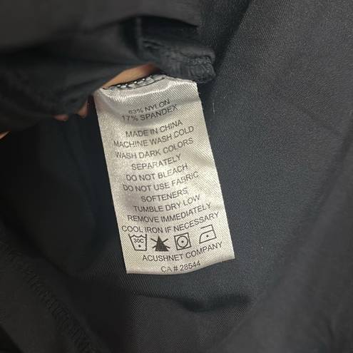 FootJoy Women’s Black  Full Zip Mid-layer Long Sleeve Jacket Size L