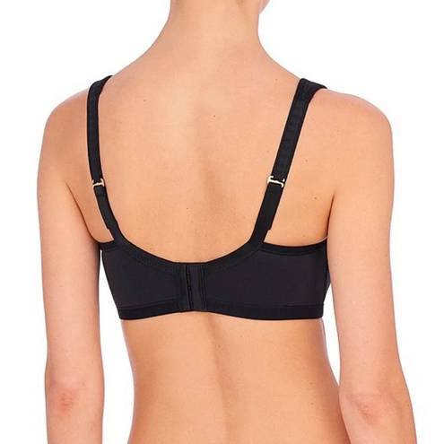 Natori  Yoga Convertible Underwire Sports Bra, Black, 36C