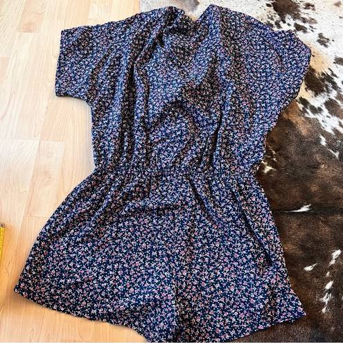 Rails Bohemian Minka Wildflower Floral Romper Size Large