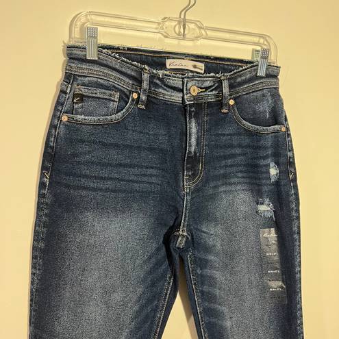 KanCan USA KanCan High Rise Boyfriend Jeans Distressed Size 26