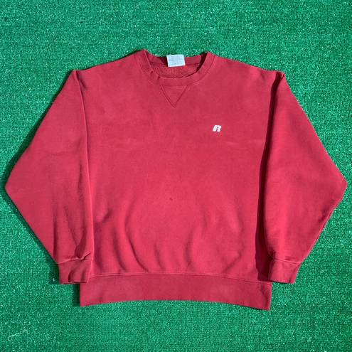 Russell Athletic Vintage  Pro Cotton Red Sweatshirt