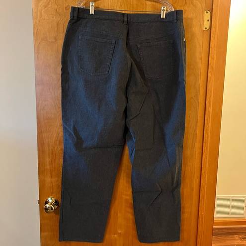 Krass&co Lauren Jeans . Womens Charcoal Gray Grey Jeans Pants LRL Ralph Lauren Size 20W