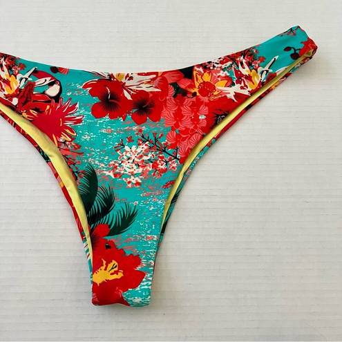 Relleciga  Women’s Floral Bikini Bottom Size XL