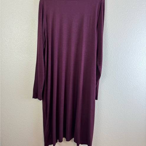 Torrid  Super Soft Jersey Knit Open Front Cardigan Duster Size 2