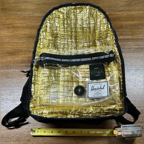 Herschel Supply Company Herschel Supply Co. GOLD Foil Insulated Clear Backpack  Zumiez 100k