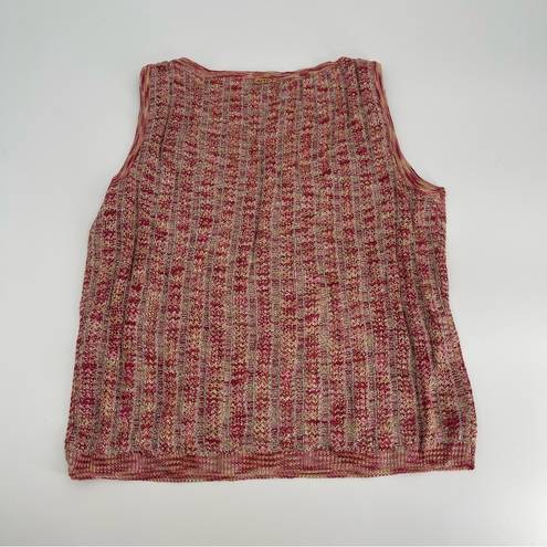 St. John  Sport Knitted Scoop Neck Tank Top