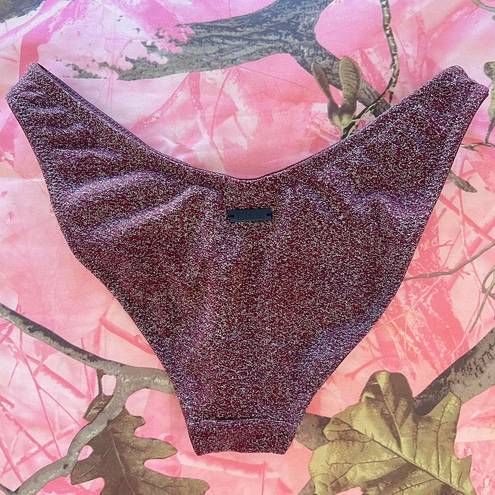 Triangl bikini bottoms sparkly brown